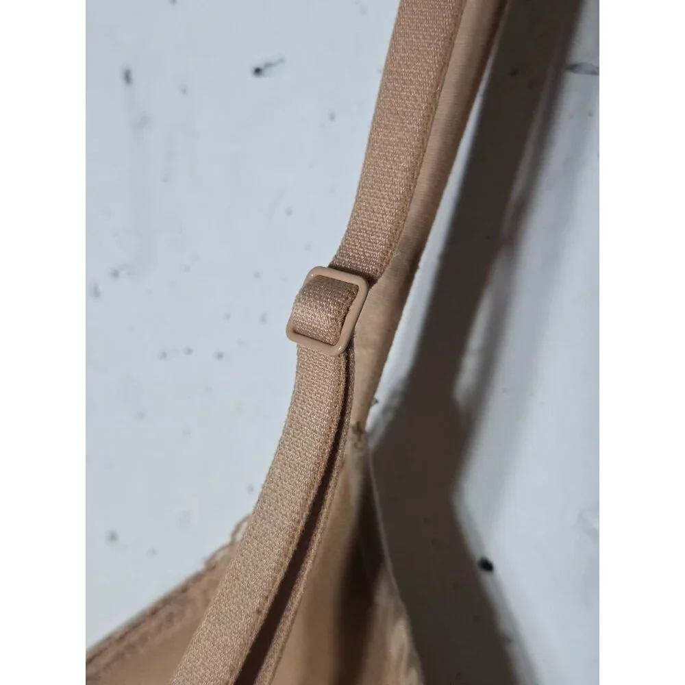 Victorias Secret Body Lined Perfect Coverage Bra‎ Size 36B Nude Tan #2
